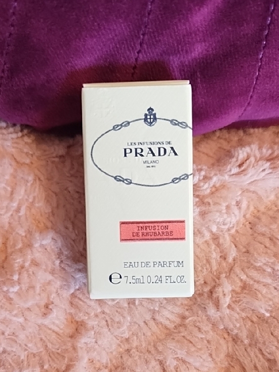 Prada Other - Prada Milano Les Infusions Eau de Parfum 7.5 ml 💕 Infusion de Rhubarbe💕NWT